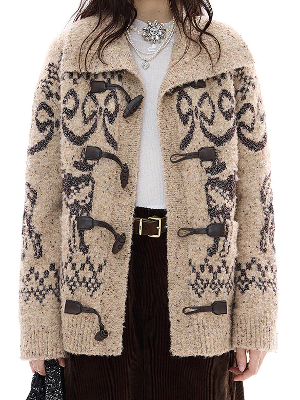 Pattern Knit Outer