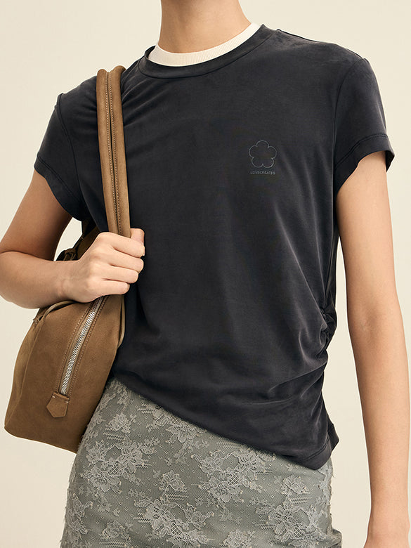 One-point Compact T-shirt