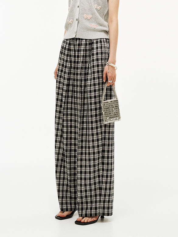 Plaid Easy Pants