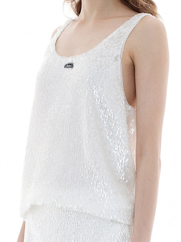 Sequins Tank Top