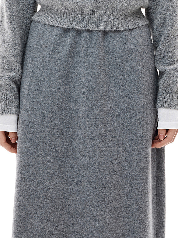 Wool Tight Skirt