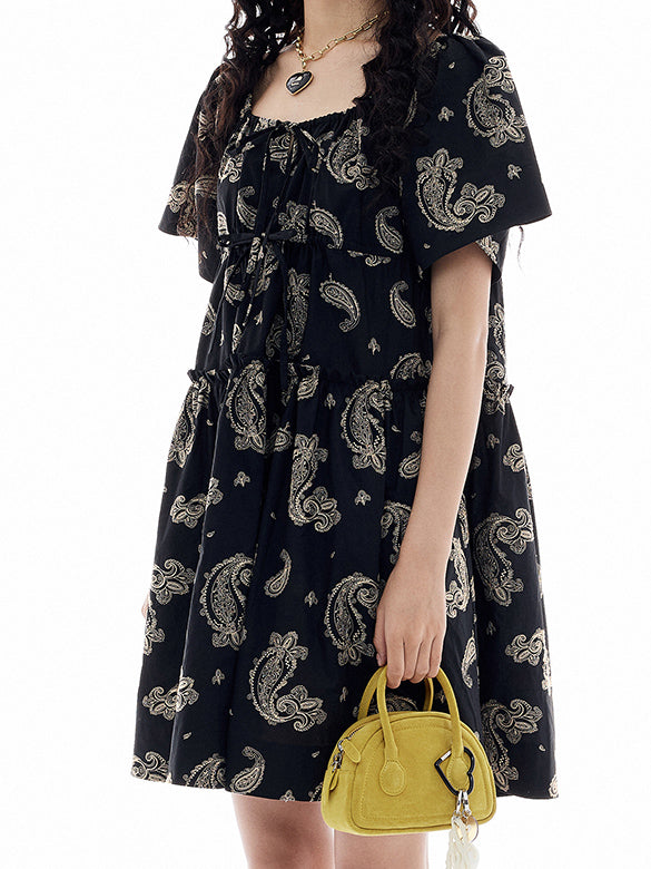 Paisley Pattern Dress