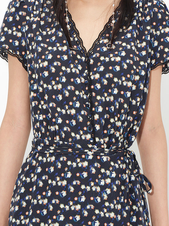 Euan Roberts Collaboration Printed Dress