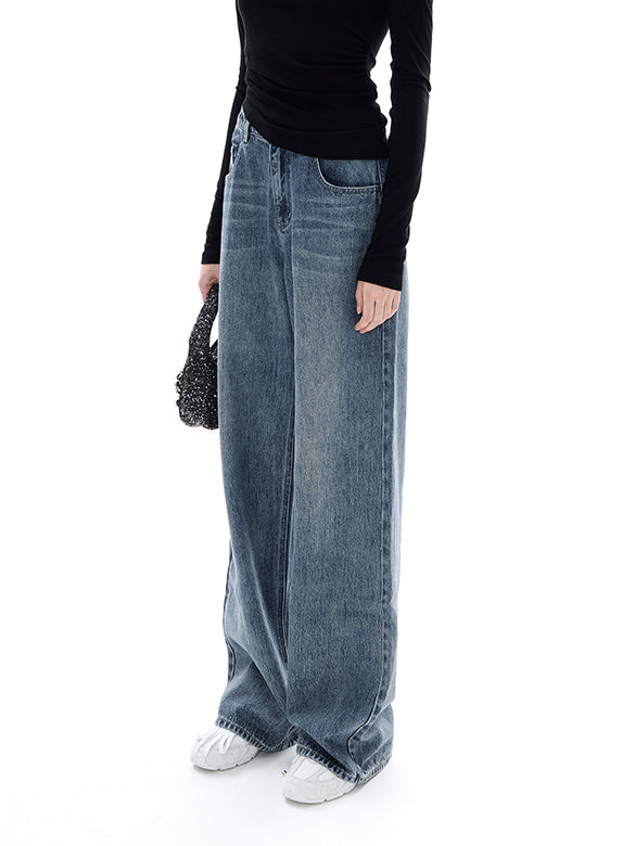 Beads Design Denim Pants