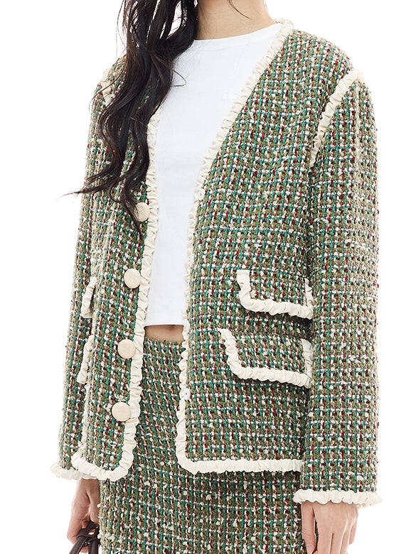 Mix Tweed Jacket