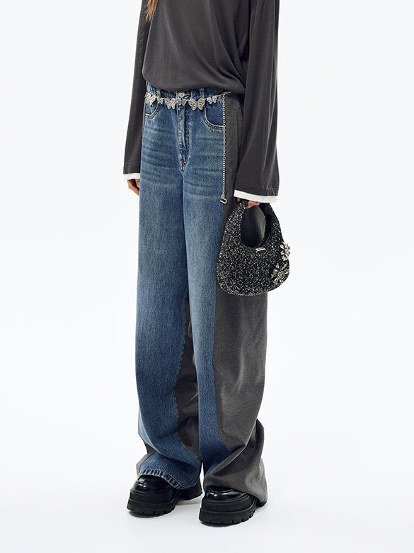 Slacks denim Pants