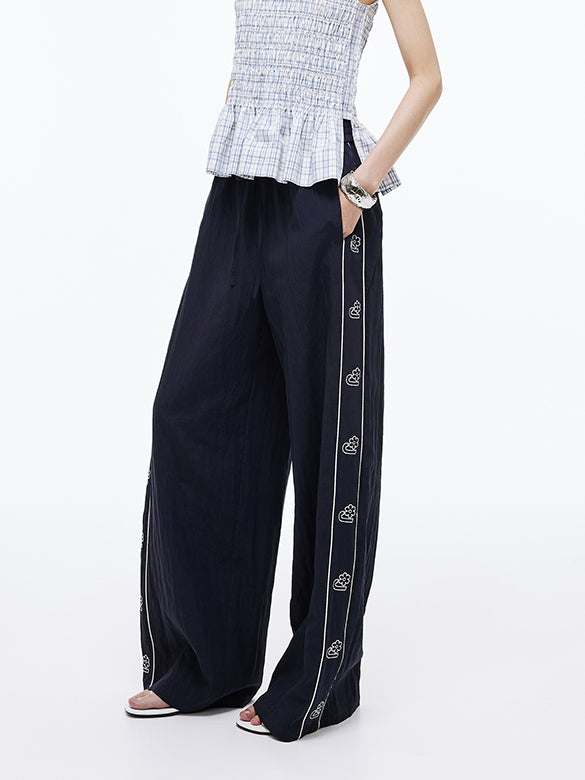 Logo Line Easy Pants