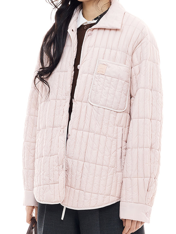 Pastel-colors Light Down Jacket