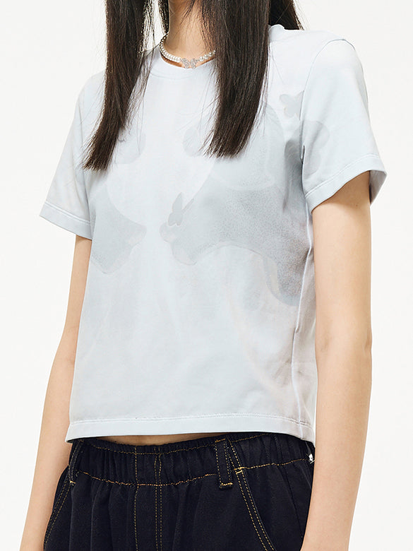 Unicorn Printed Compact T-shirt