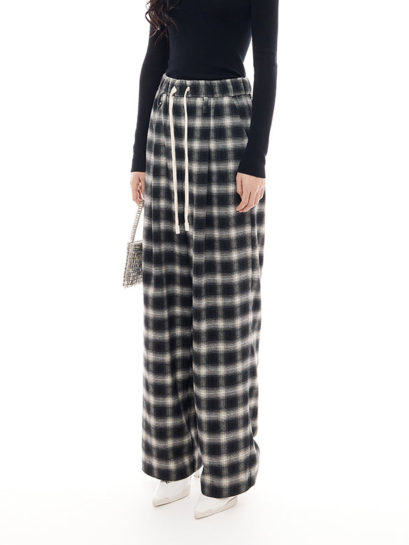Plaid Easy Pants