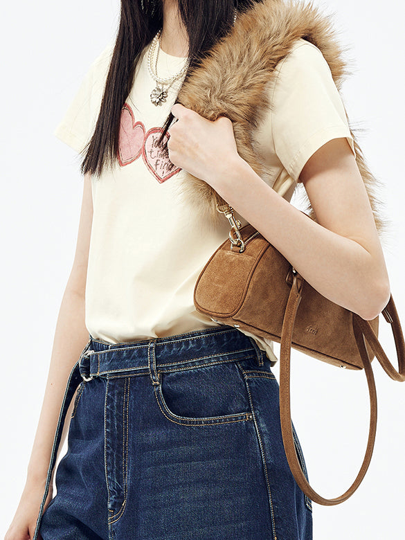 Heart Printed T-shirt