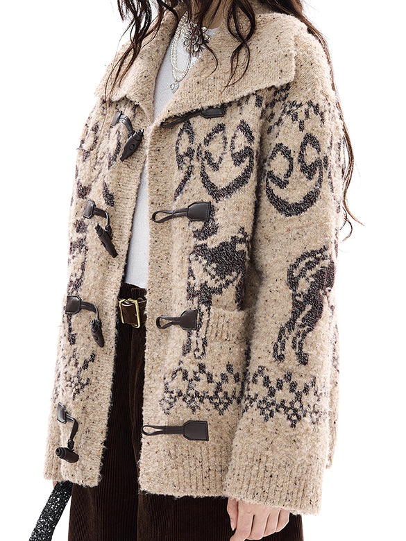 Pattern Knit Outer