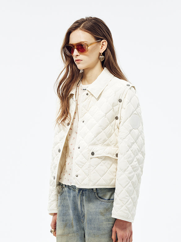 Sleeves Switch Down Jacket