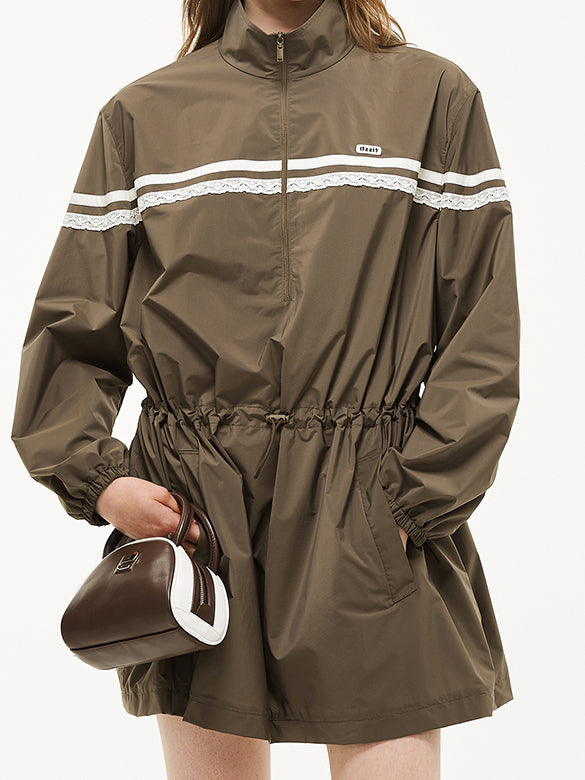 Lace Combination Sporty Dress