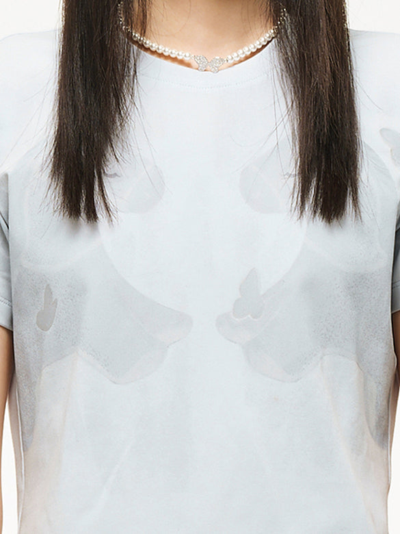 Unicorn Printed Compact T-shirt