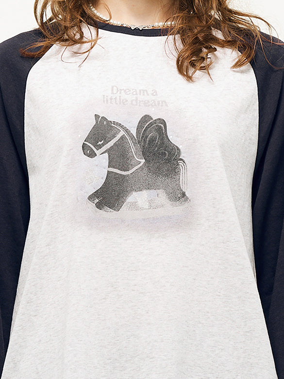 Unicorn Raglan T-shirt
