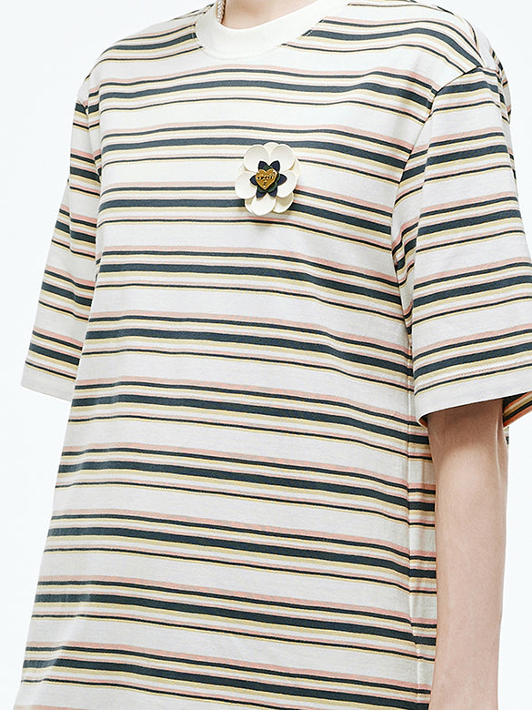 Combination Stripe Dress