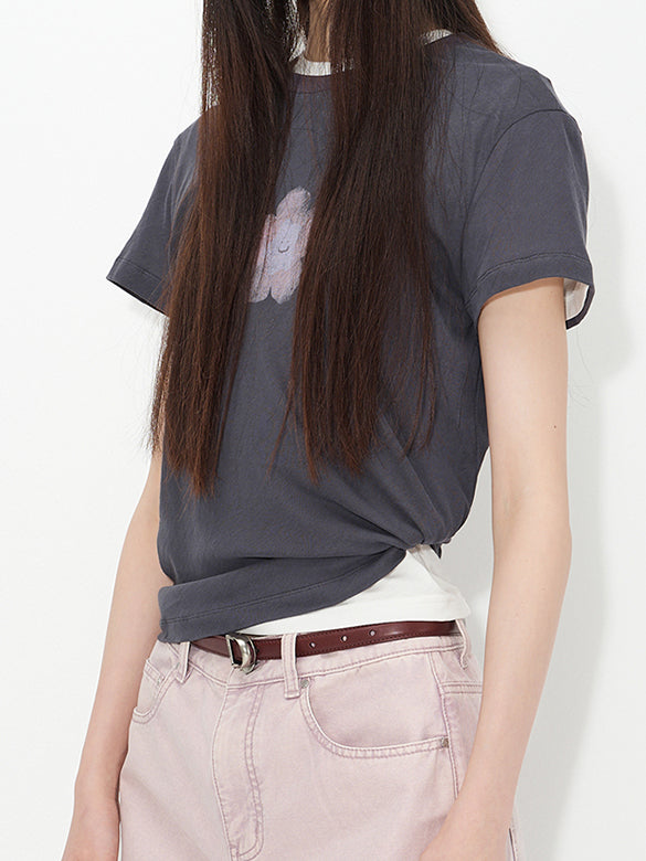 Euan Roberts Collaboration Printed T-shirt