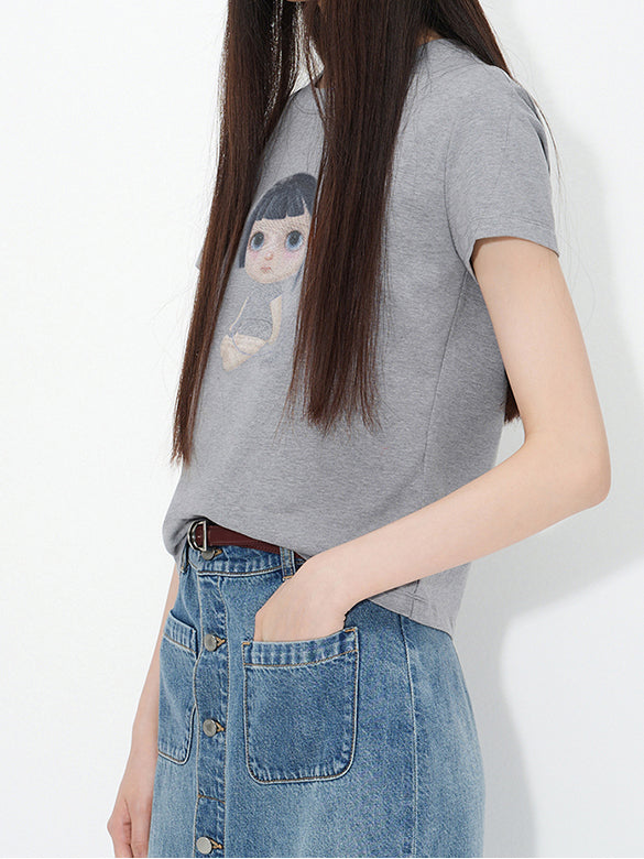 Character Printed T-shirt