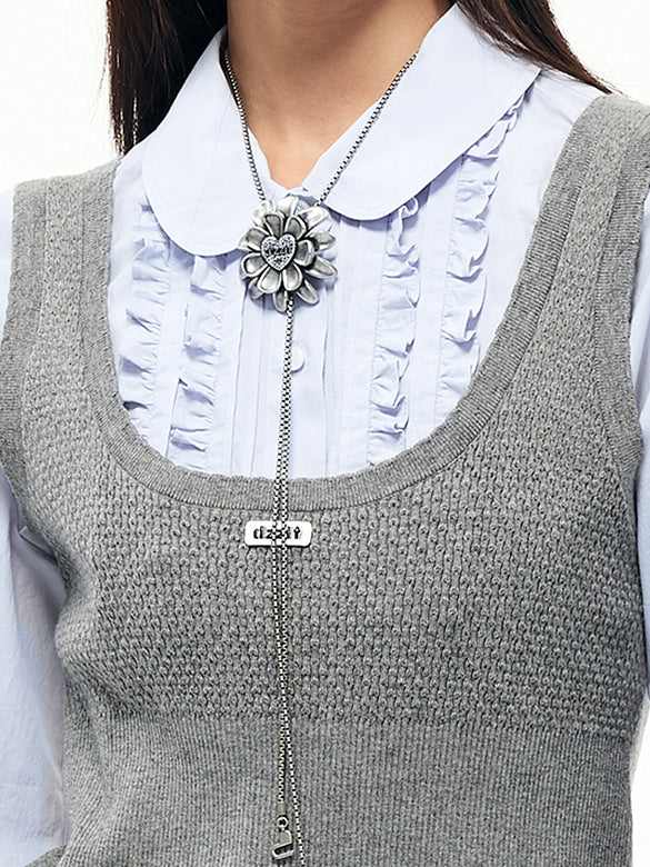 Frill Design Blouse