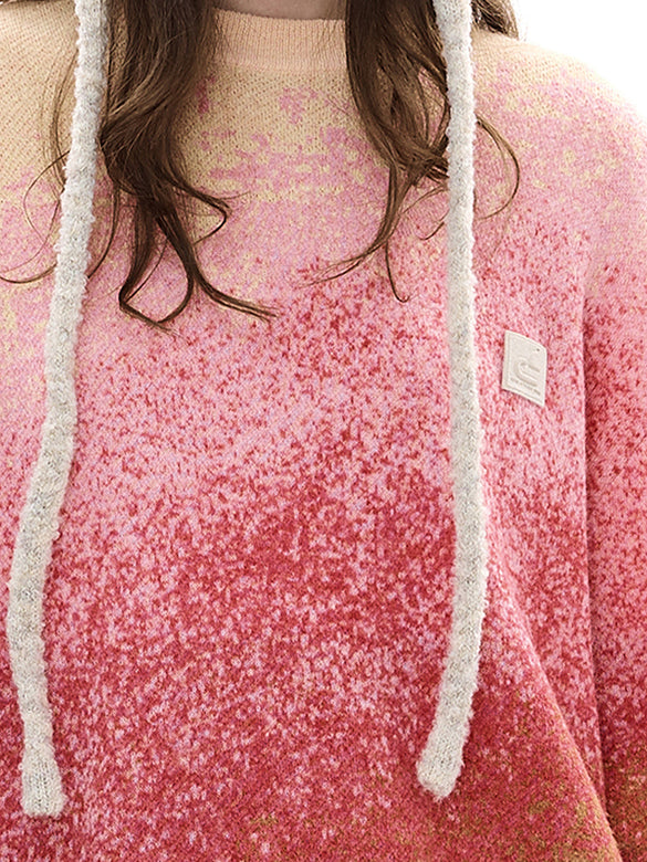 Graduation Color Knit Top