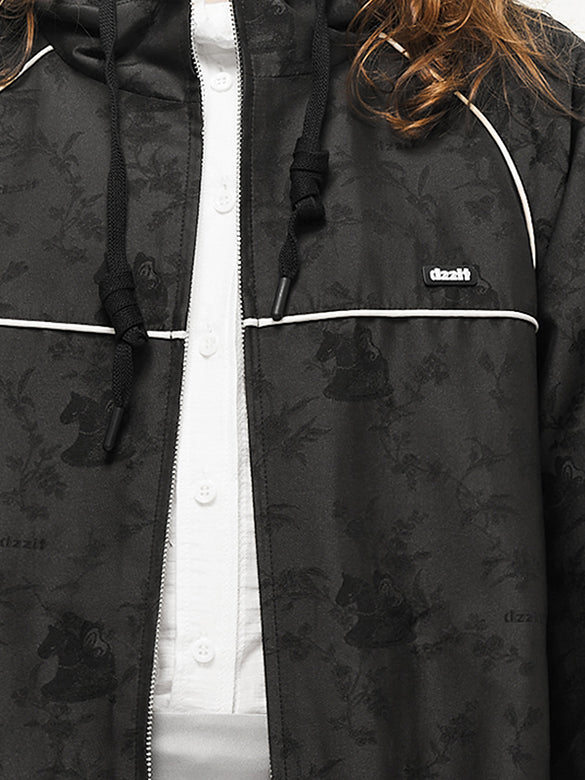 Unicorn Jacquard Sporty Zipper Blouson