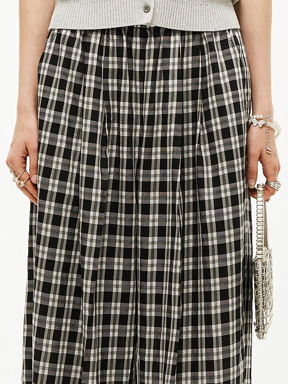 Plaid Easy Pants