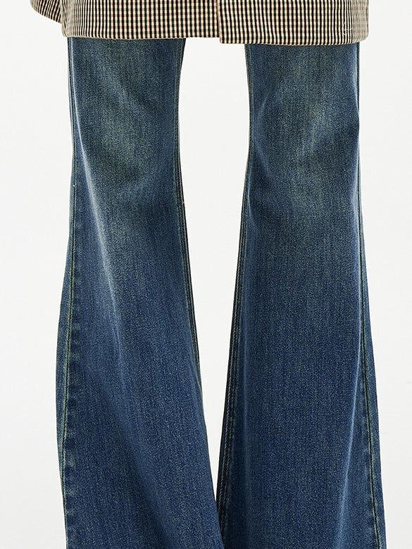 Flare Denim Pants