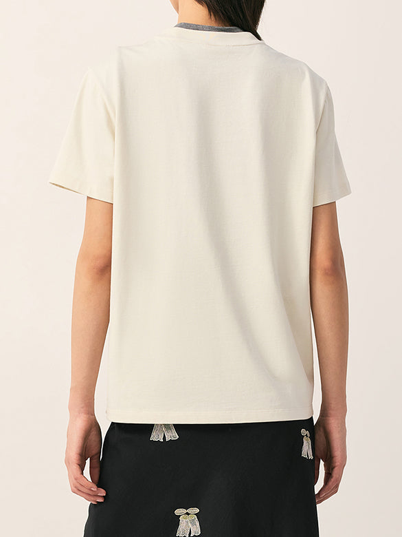 Embroidery Design T-shirt