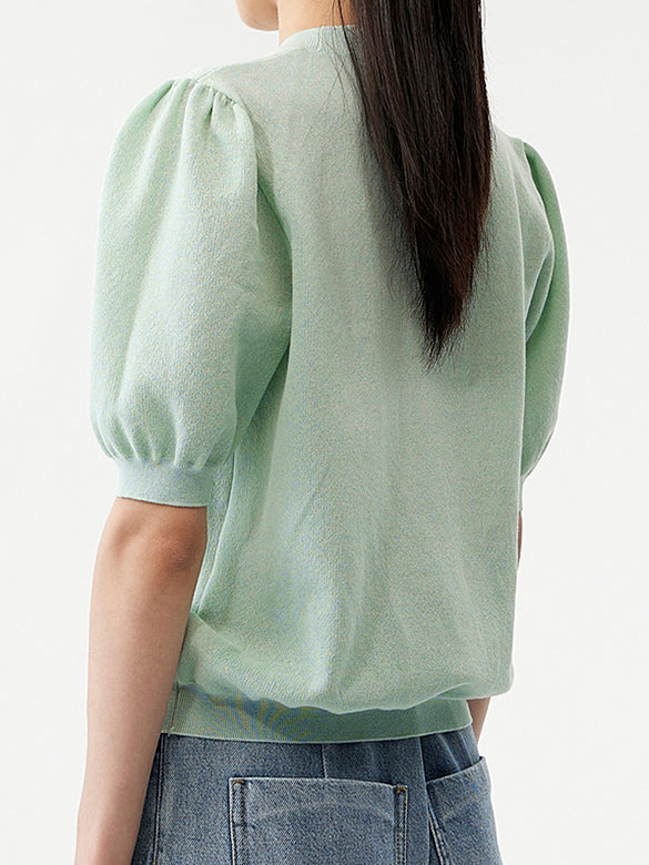 Embroidery Character Knit
