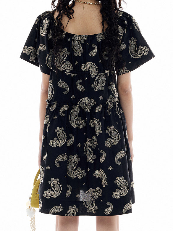 Paisley Pattern Dress