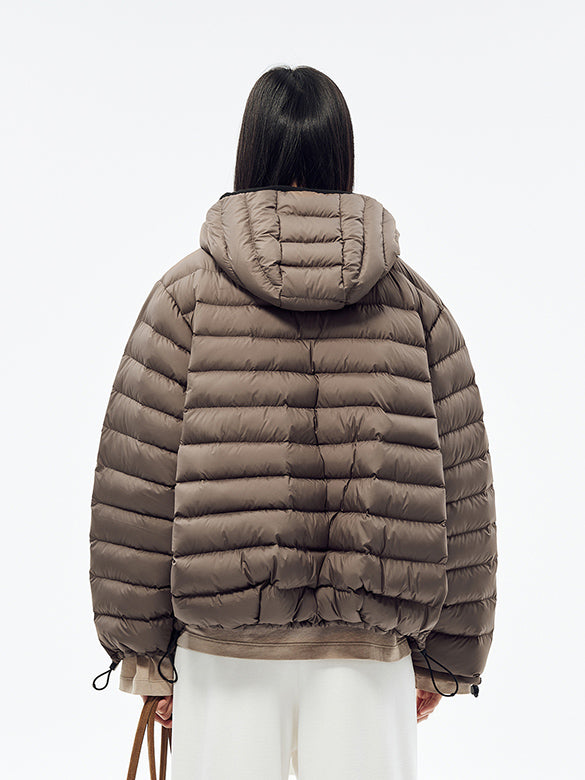 Bi-color Piping Down Jacket
