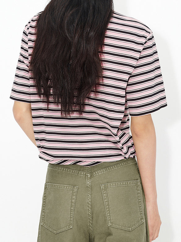 Stripe Polo Top