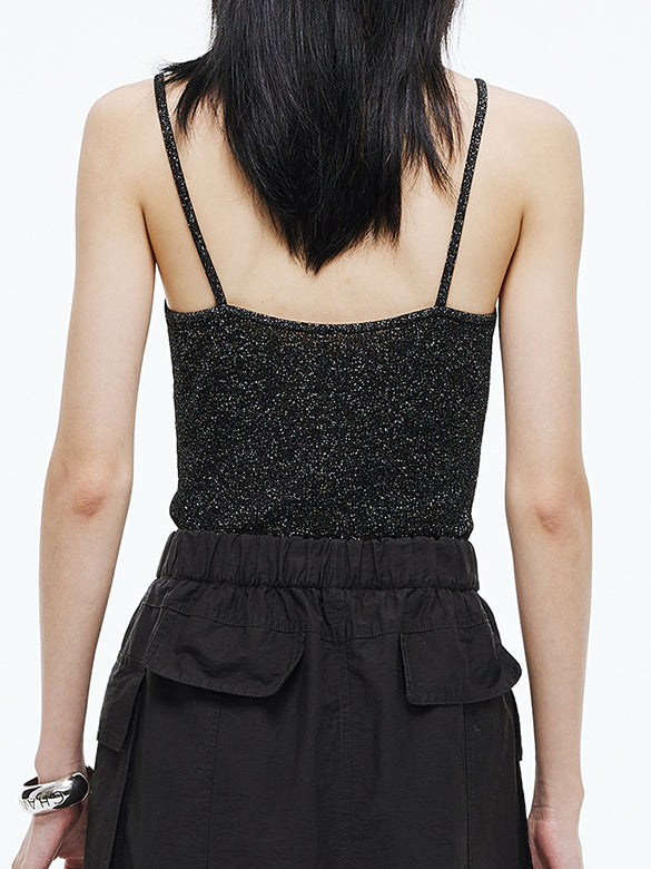 Glitter Camisole Knit