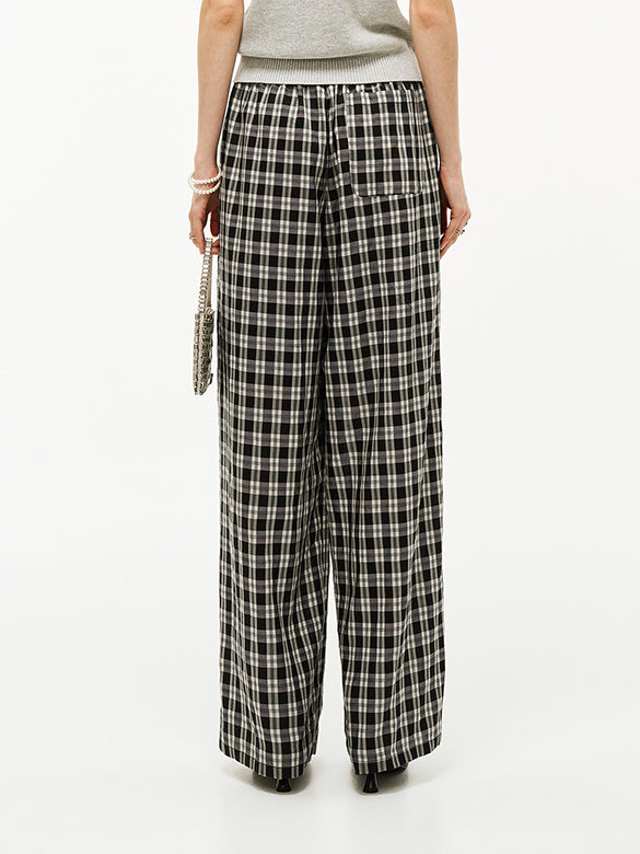 Plaid Easy Pants