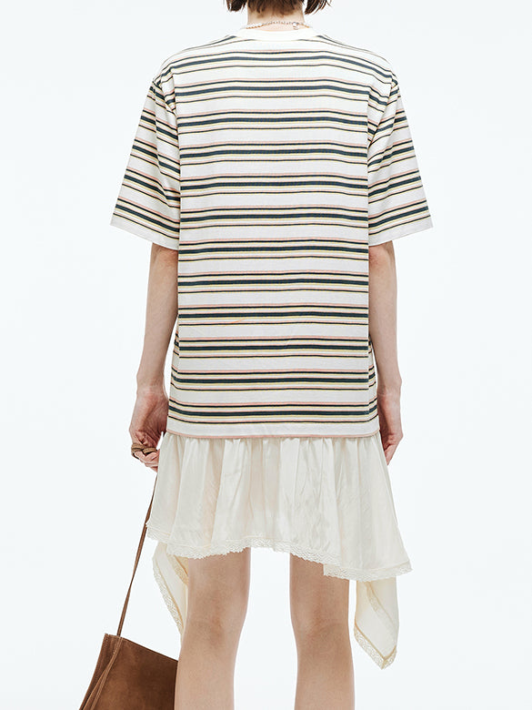 Combination Stripe Dress