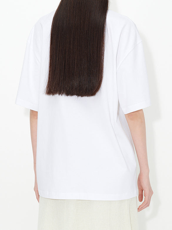 Euan Roberts Collaboration Printed Embroidery T-shirt