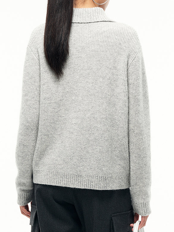 Character Design Knit Cardigan