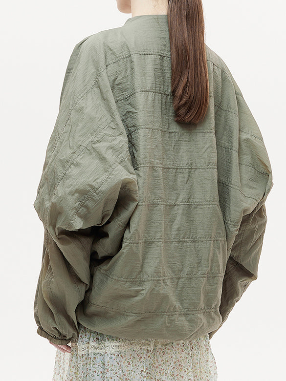 Nylon Design hoodie Blouson