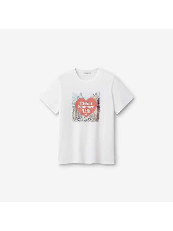 Vintage Printed Beads T-shirt