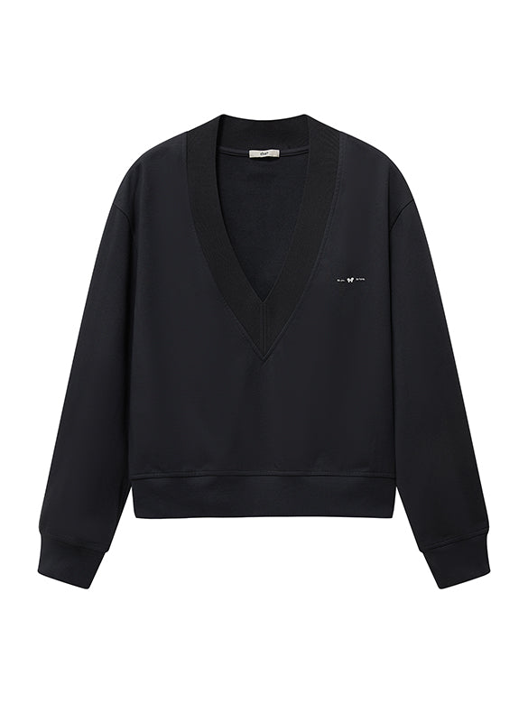 V-neck Sweatshirt