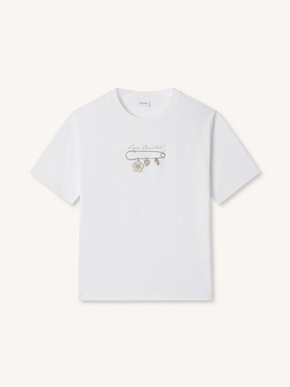 Embroidery Design T-shirt
