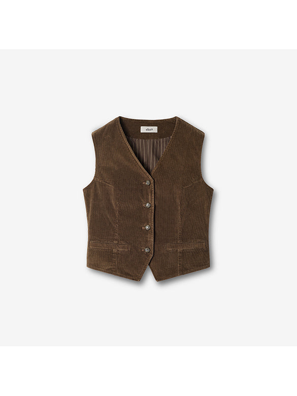 Coorduroy Vest