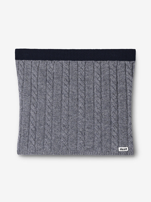 Bi-color Knit Bare Bustier