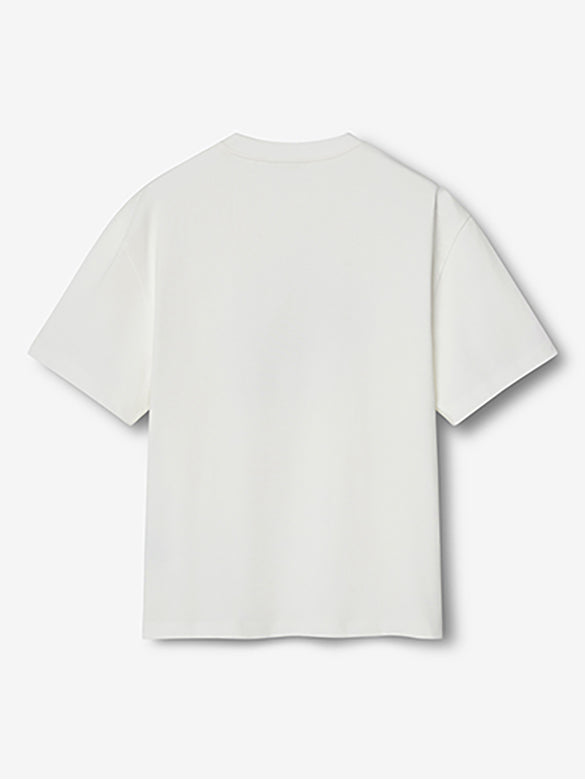 Printed Embroidery Sequins T-shirt