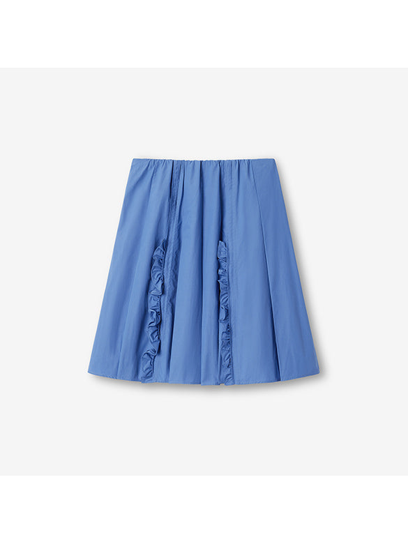 Frill Taffeta Skirt
