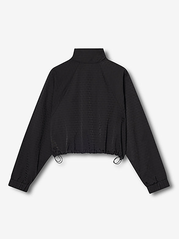 Monogram Pattern Zipper Blouson