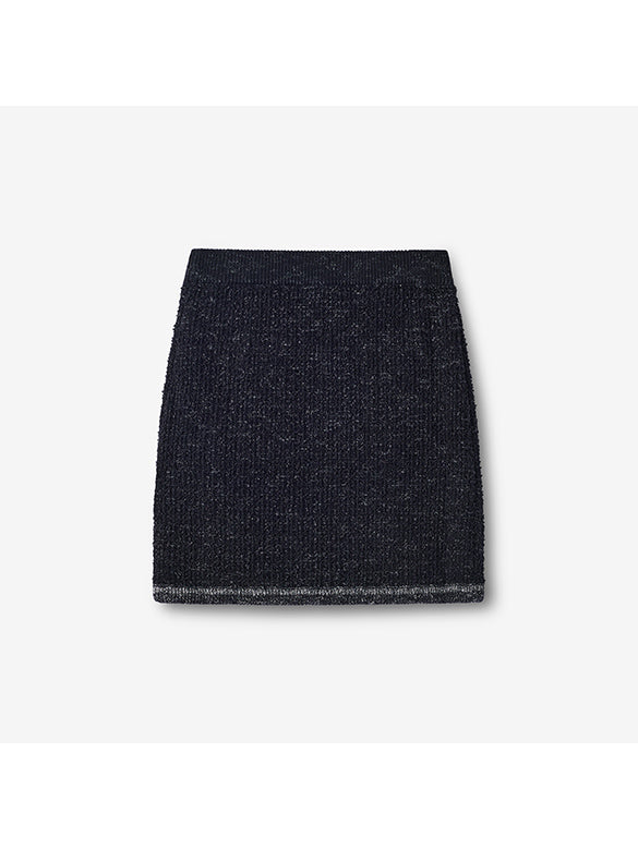 Like Tweed Knit Skirt