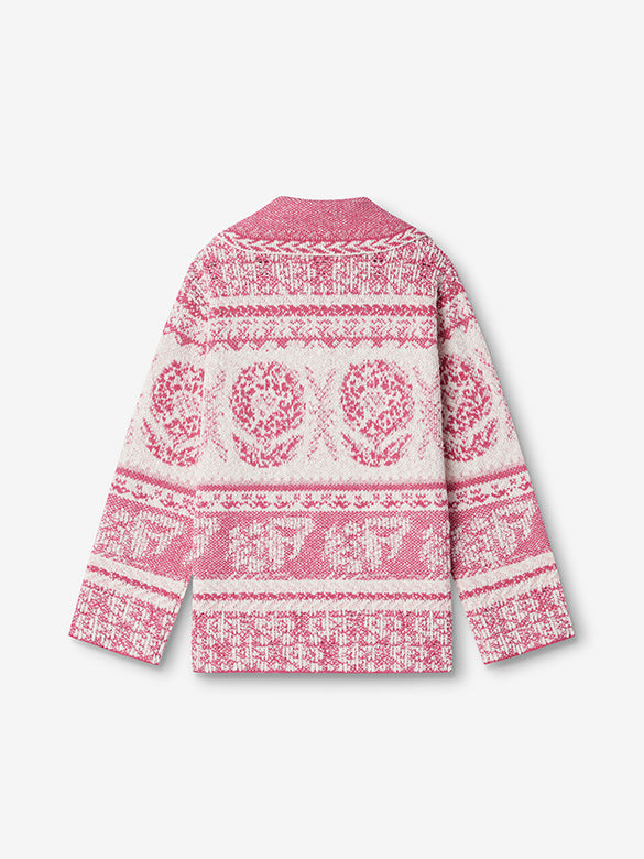 Button Knit Gawn