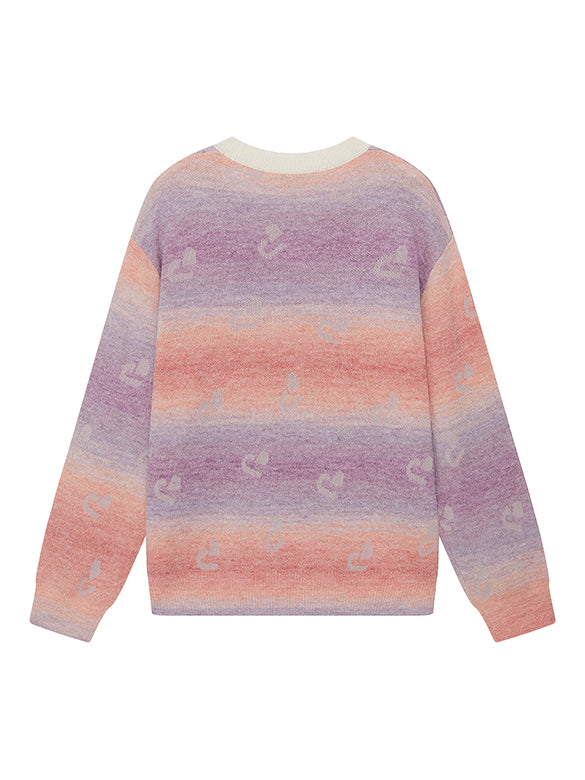 Monogram Stripe Gradation Knit
